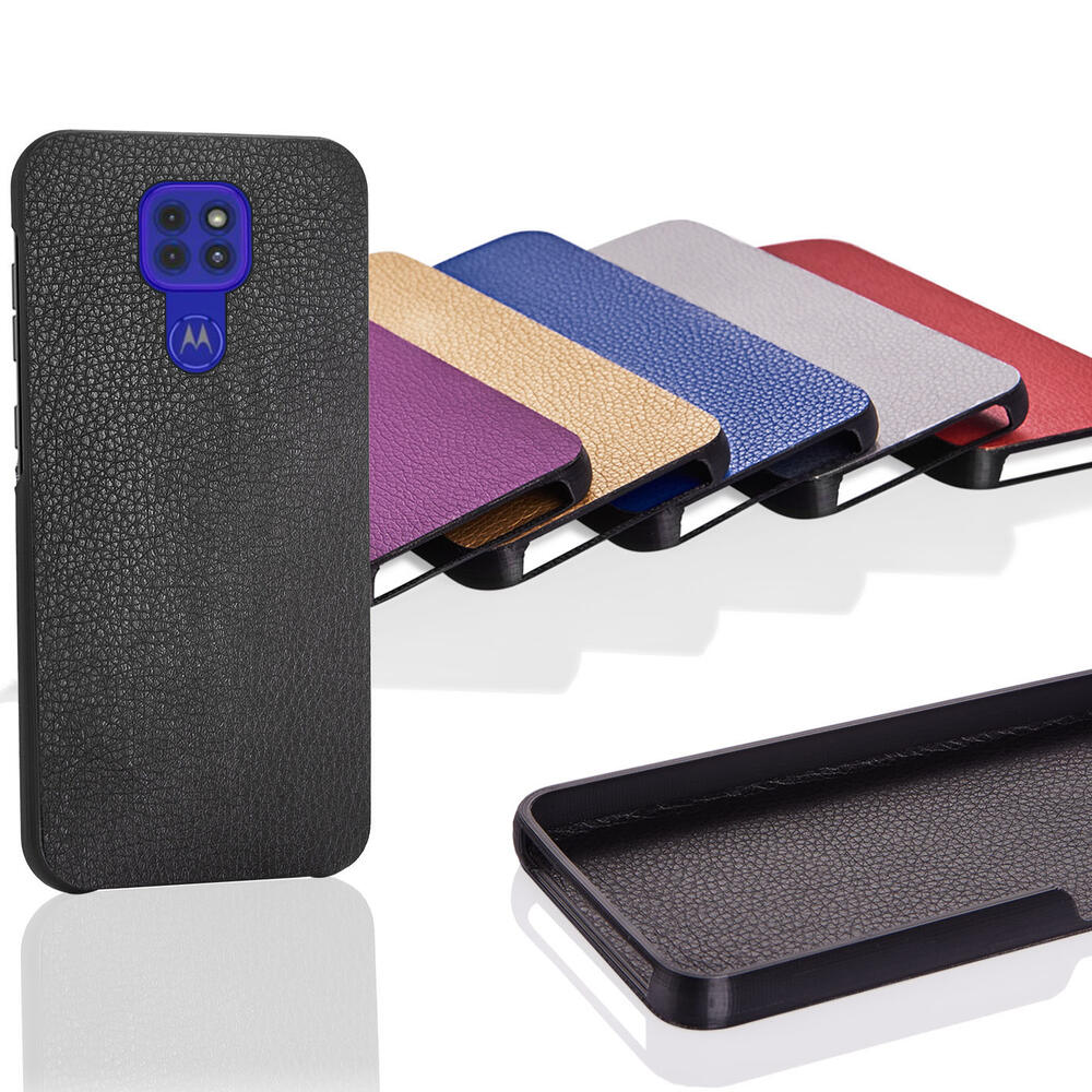 Чохол Бампер Motorola G9 Play (с накладкою Еко-шкіри)
