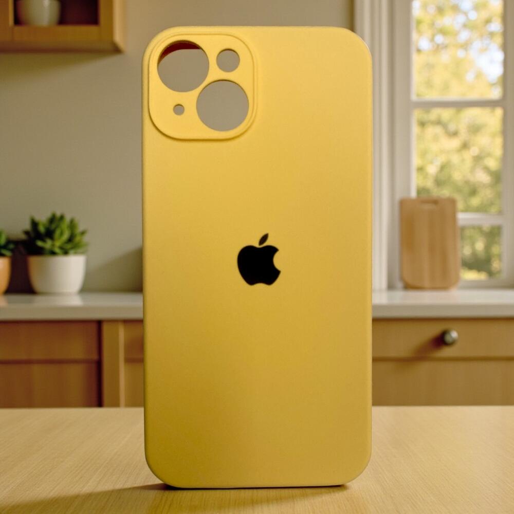 Силіконовий чохол Protective для Apple iPhone 14 Жовтий