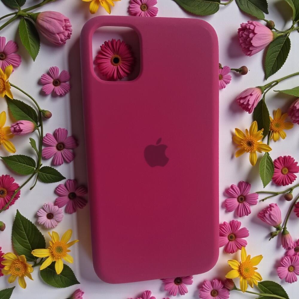Силіконовий чохол Protective для Apple iPhone 11 Rose Red