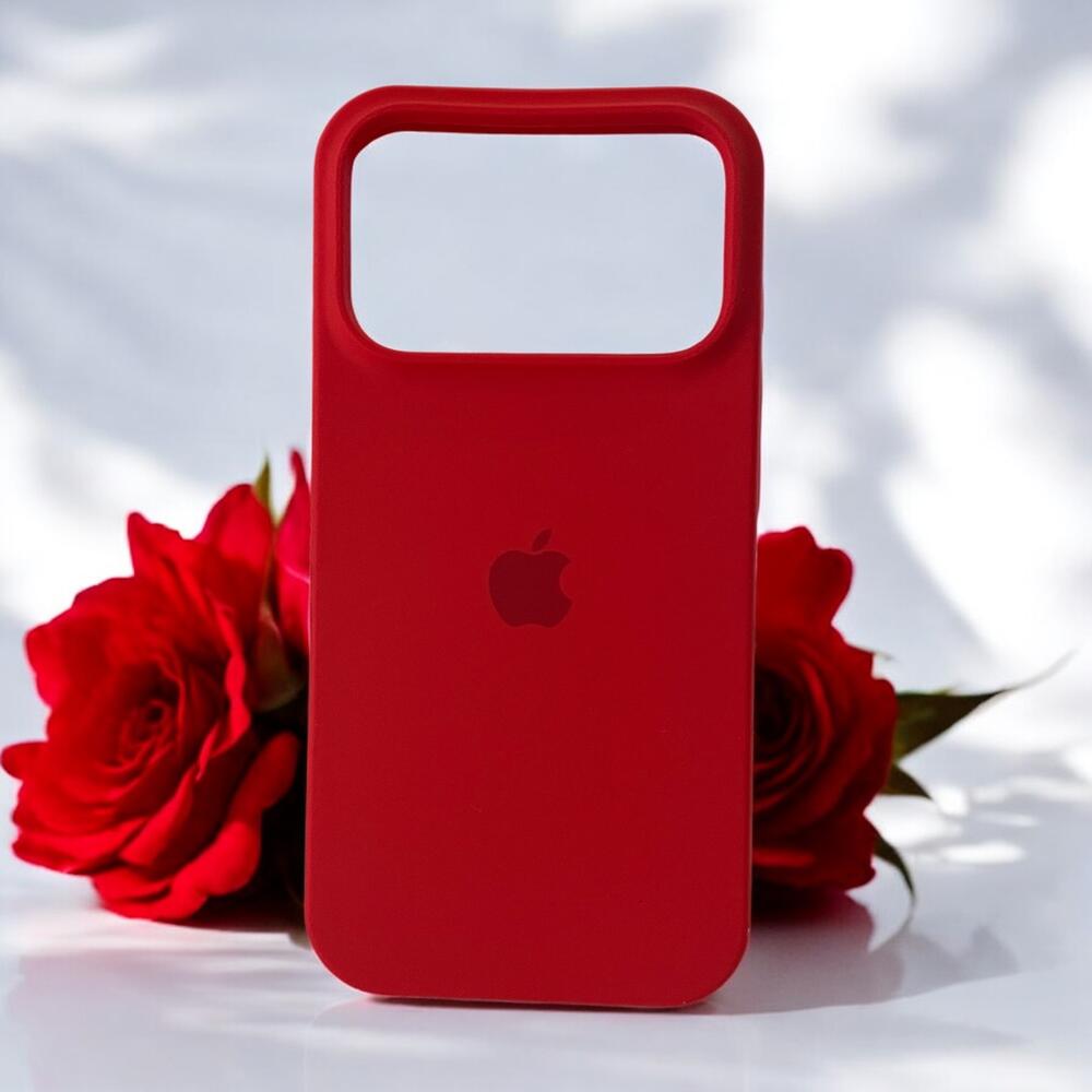 Силіконовий чохол Protective для Apple iPhone 17 Pro Red