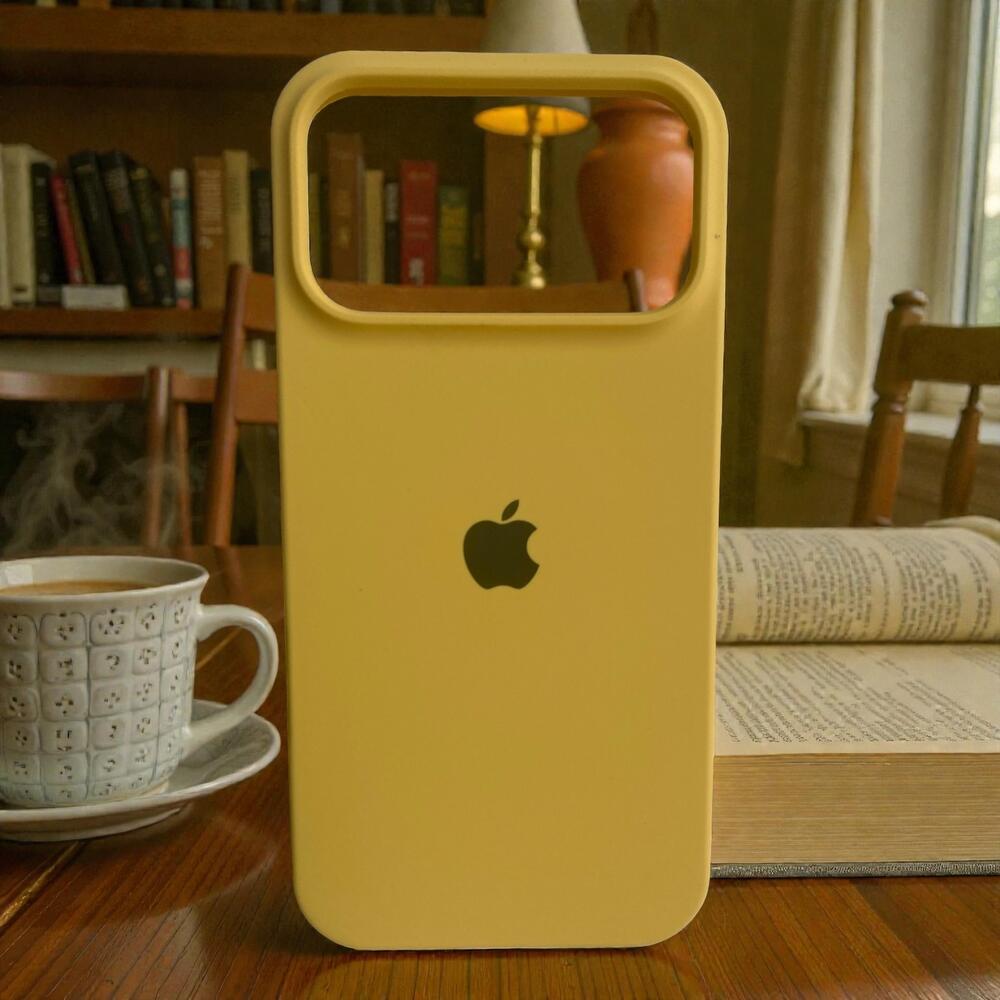Силіконовий чохол Protective для Apple iPhone 17 Pro Max Yellow