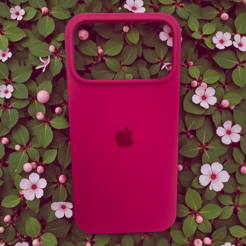 Силіконовий чохол Protective для Apple iPhone 17 Pro Max Rose Red