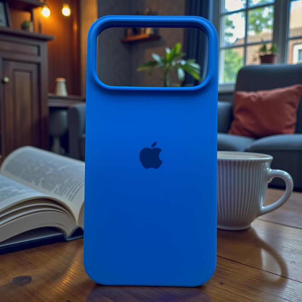Силіконовий чохол Protective для Apple iPhone 17 Pro Max Capri Blue