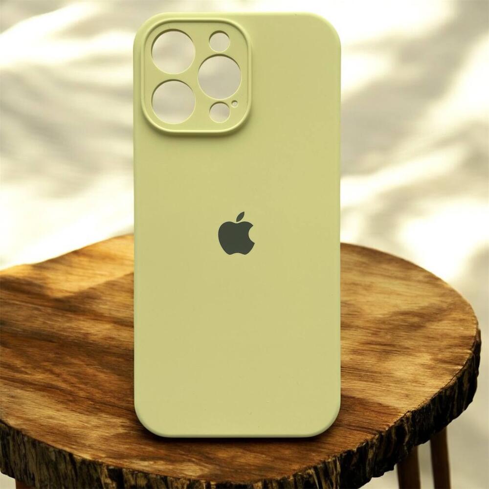 Силіконовий чохол Protective для Apple iPhone 16 Pro Max Mellow Yellow
