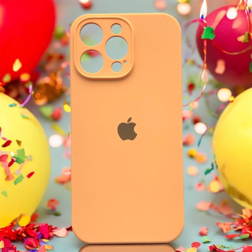 Силіконовий чохол Protective для Apple iPhone 16 Pro Cantaloupe