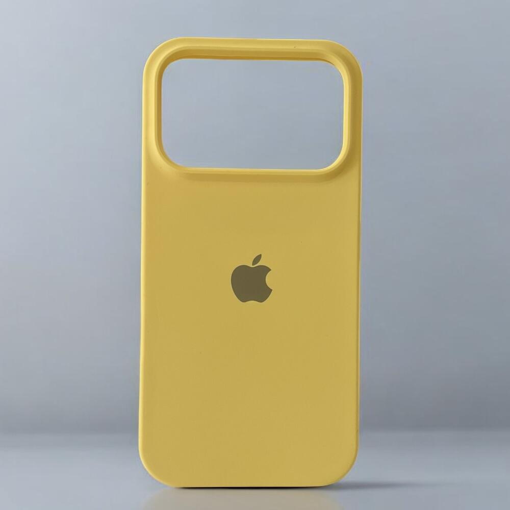 Силіконовий чохол Protective для Apple iPhone 15 Pro Yellow