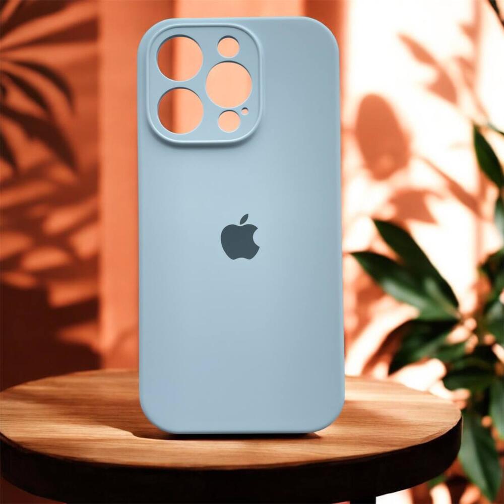 Силіконовий чохол Protective для Apple iPhone 14 Pro Lilac Blue