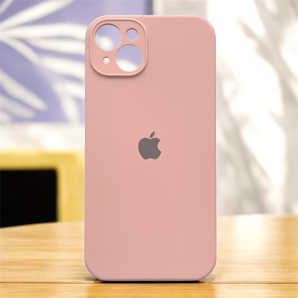 Силіконовий чохол Protective для Apple iPhone 14 Plus Pink Sand