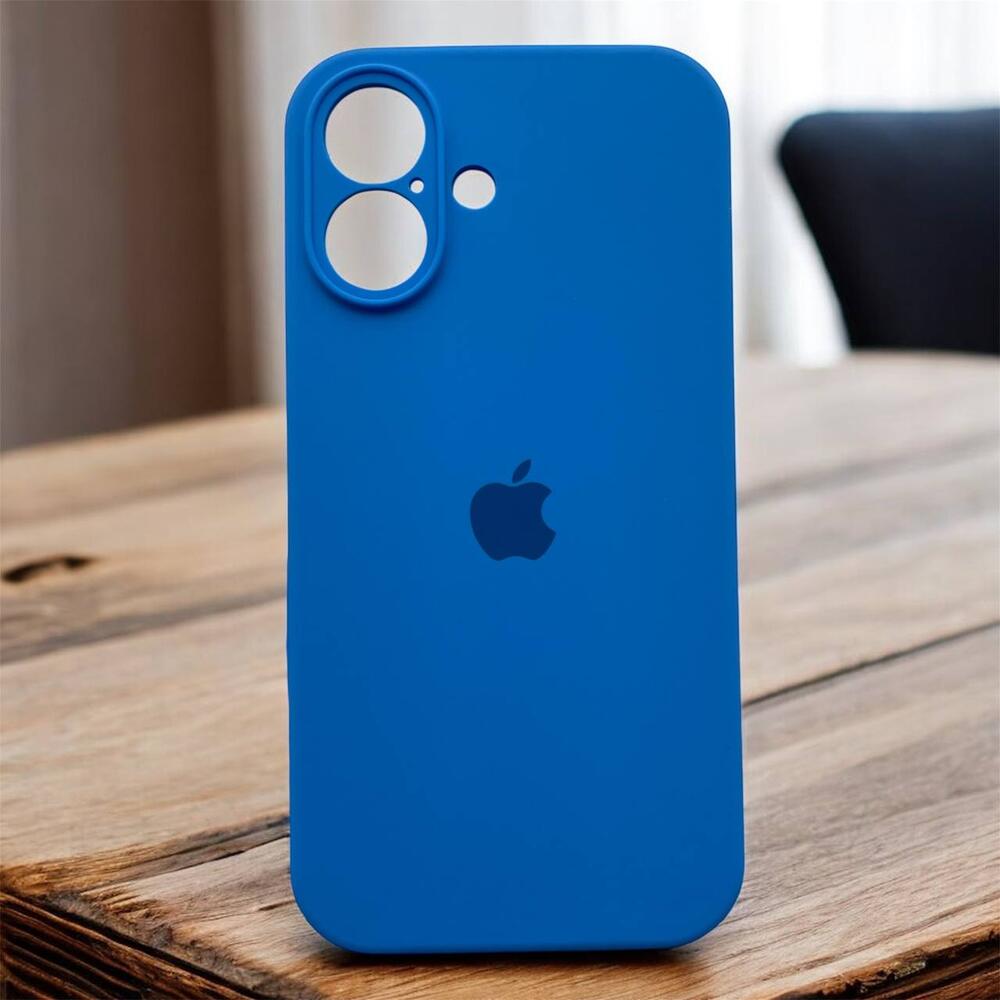 Силіконовий чохол Protective для Apple iPhone 16 Capri Blue