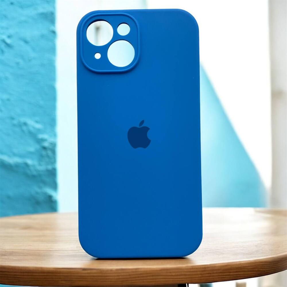 Силіконовий чохол Protective для Apple iPhone 15 Capri Blue