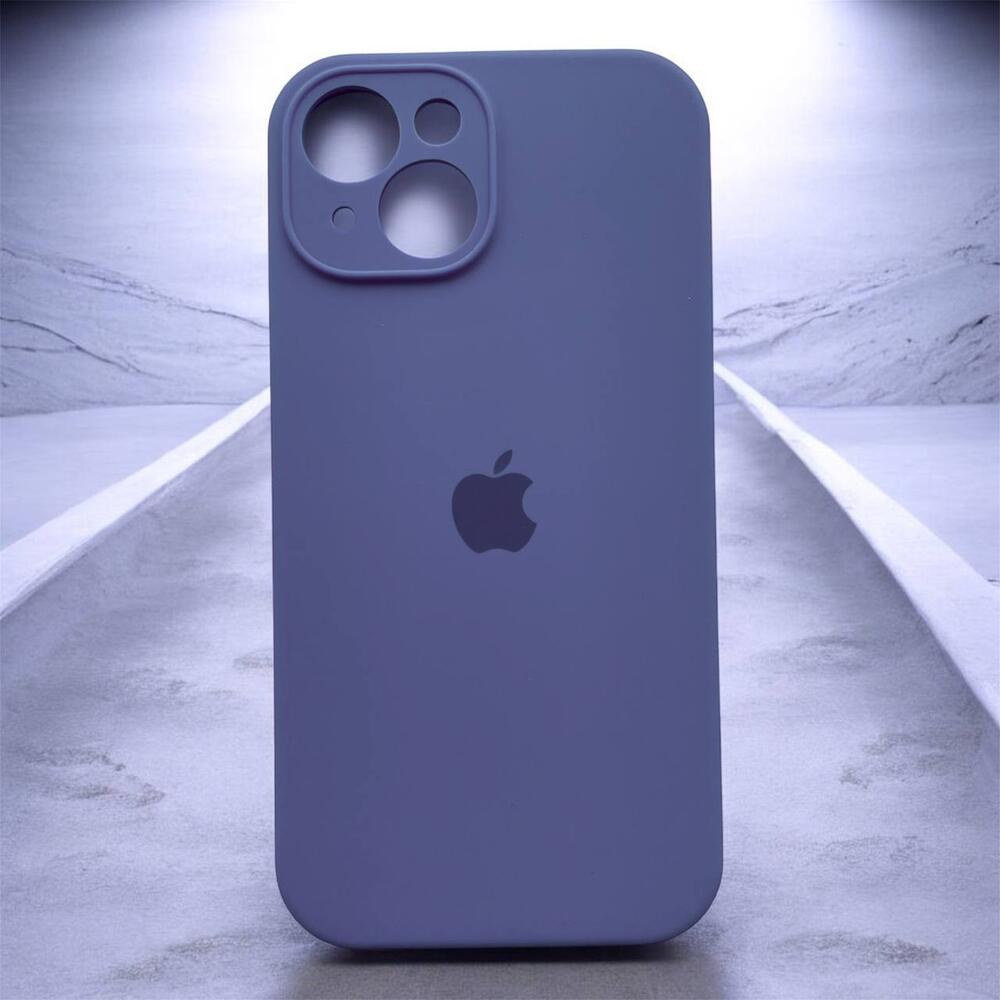 Силіконовий чохол Protective для Apple iPhone 15 Lavander Gray
