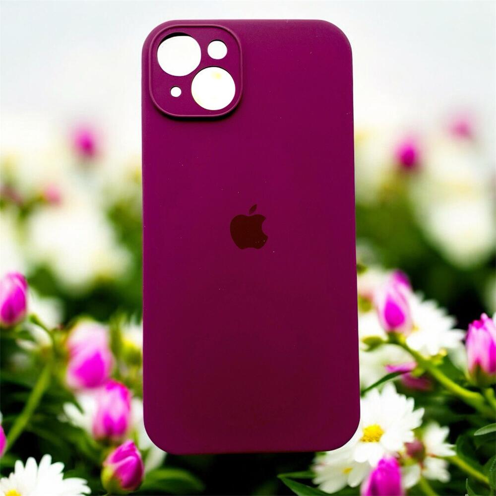 Силіконовий чохол Protective для Apple iPhone 15 Rose Red