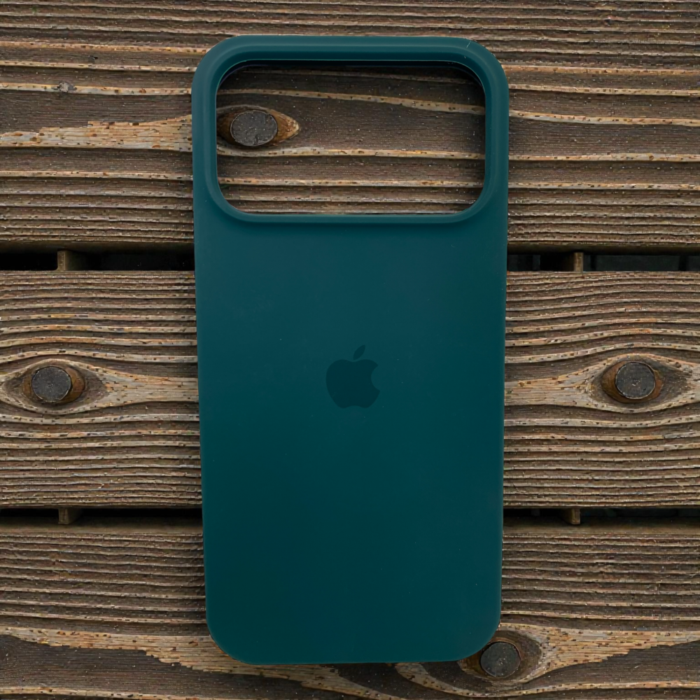 Силіконовий чохол Protective для Apple iPhone 17 Pro Max Forest green (уцінка)