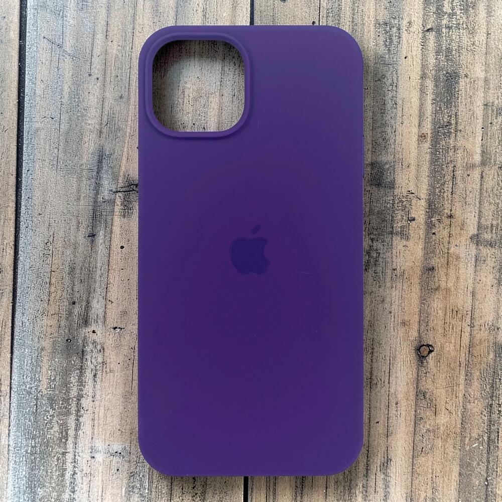 Силіконовий чохол Protective для Apple iPhone 14 SK-Dark purple